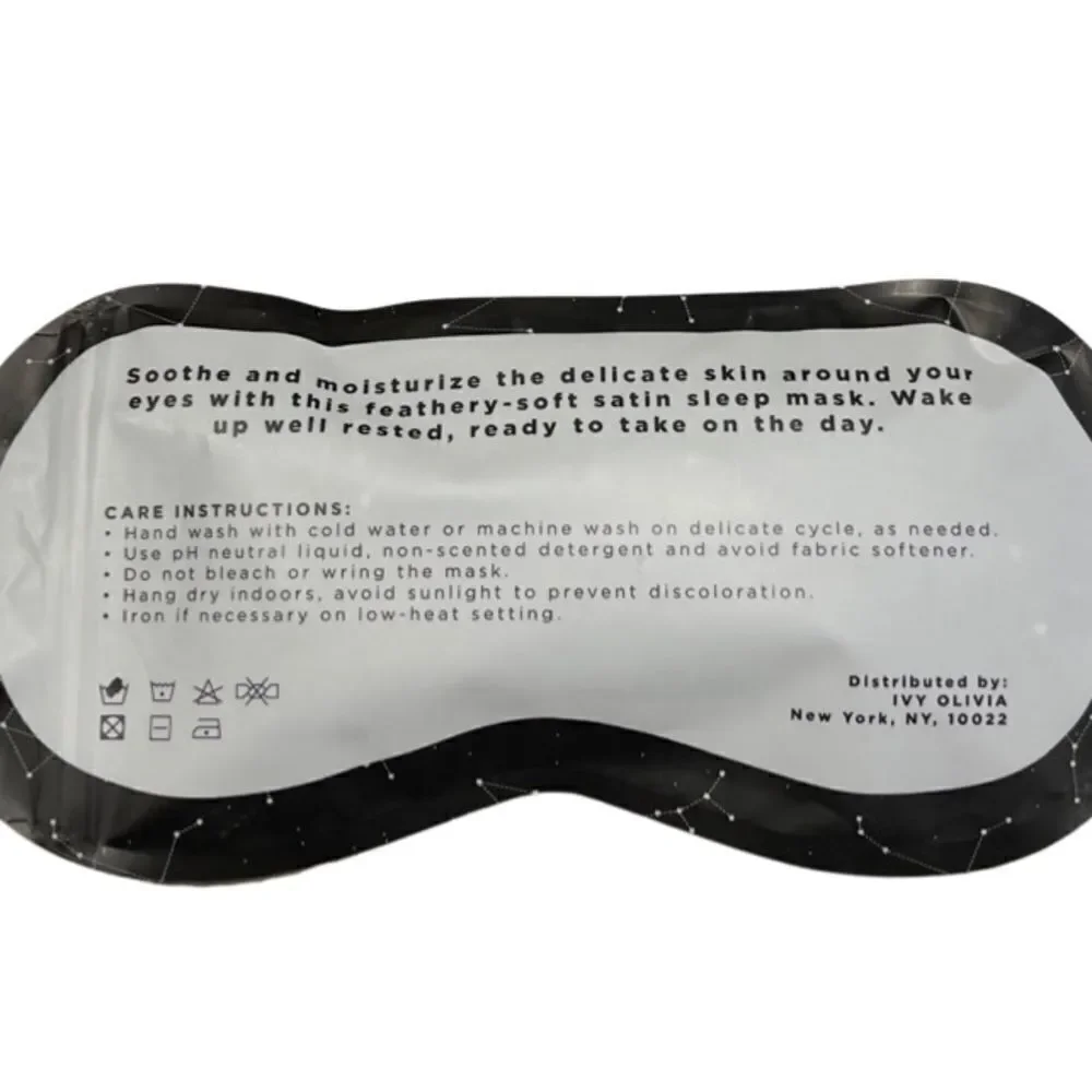IVY OLIVIA Satin Eye Mask - New In Package